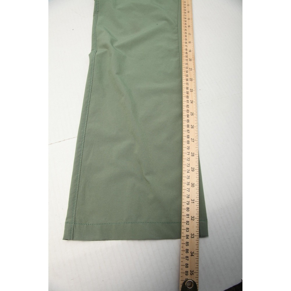 William Murray Pants Mens 34 Olive Green Straight Fit Golf Performance Stretch - Picture 14 of 16